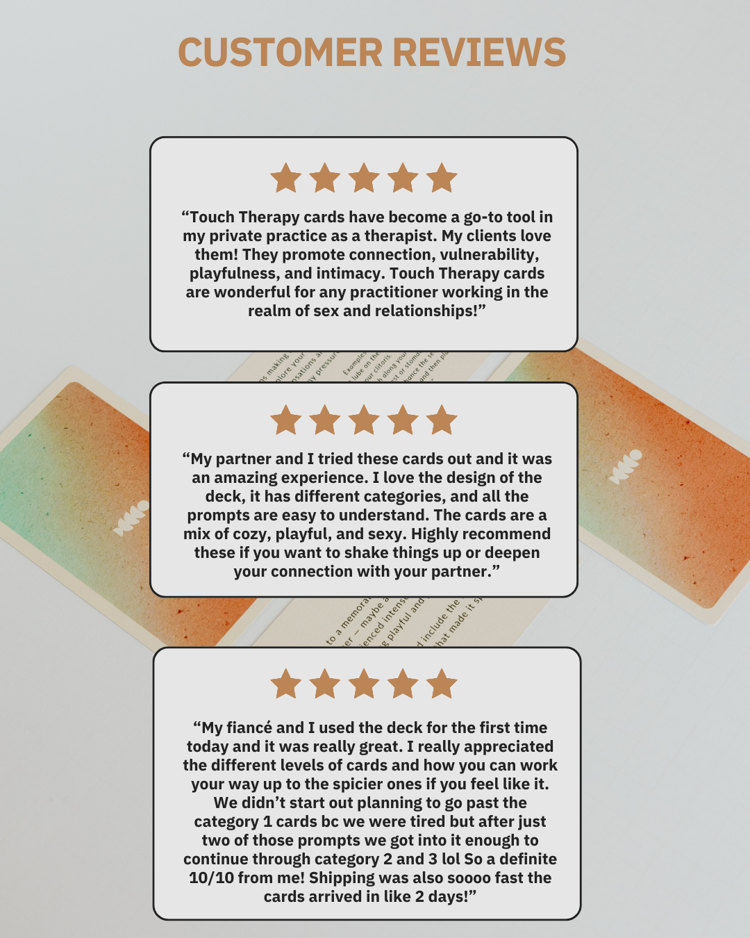 Touch Therapy – Sex Therapist–Created Intimacy Game for Couples