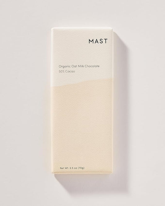 Organic Oat Milk Chocolate Bar 50% Cacao