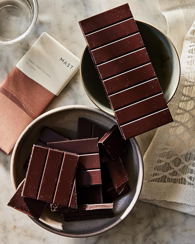 Organic Dark Chocolate Bar 70% Cacao