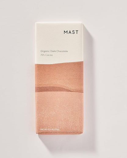 Organic Dark Chocolate Bar 70% Cacao