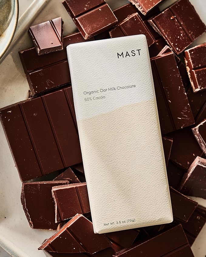 Organic Oat Milk Chocolate Bar 50% Cacao