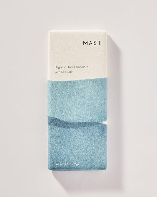 Organic Dark Chocolate Bar with Sea Salt