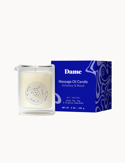 Massage Oil Candle by Dame