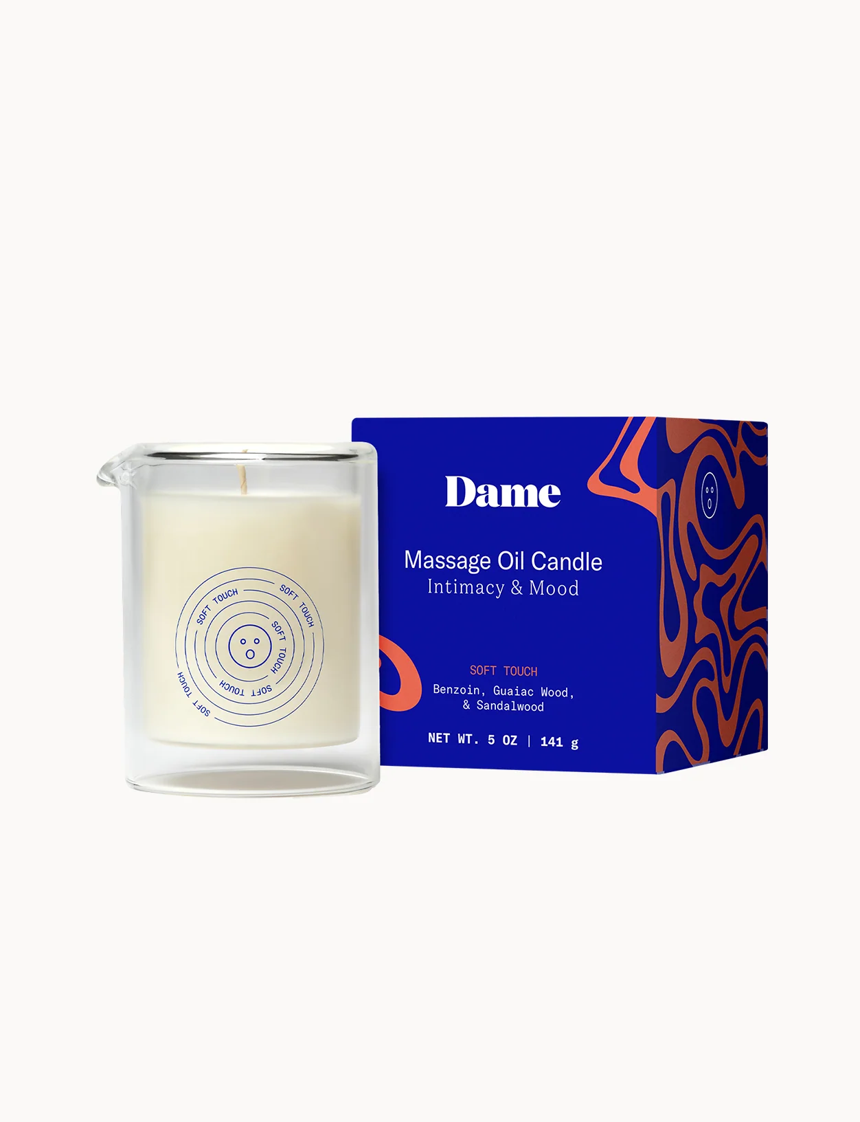 Massage Oil Candle by Dame