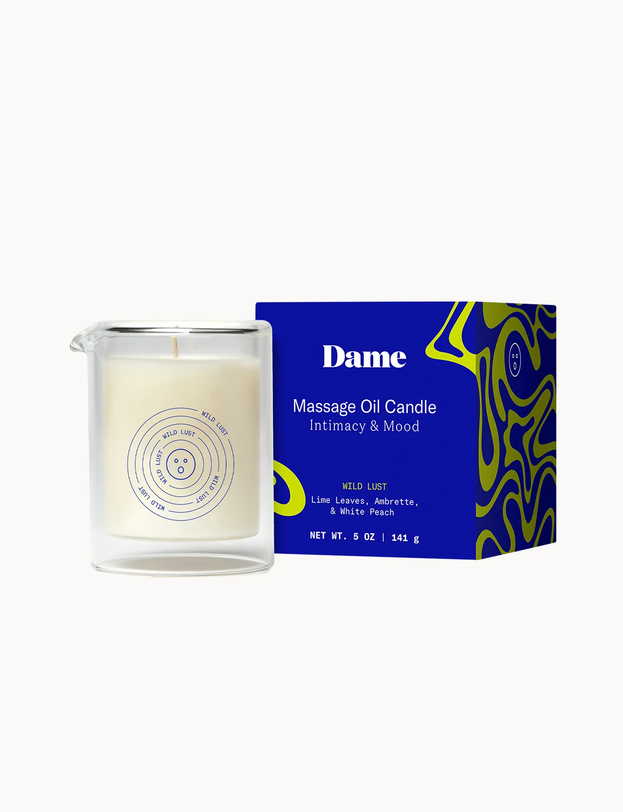 Massage Oil Candle by Dame