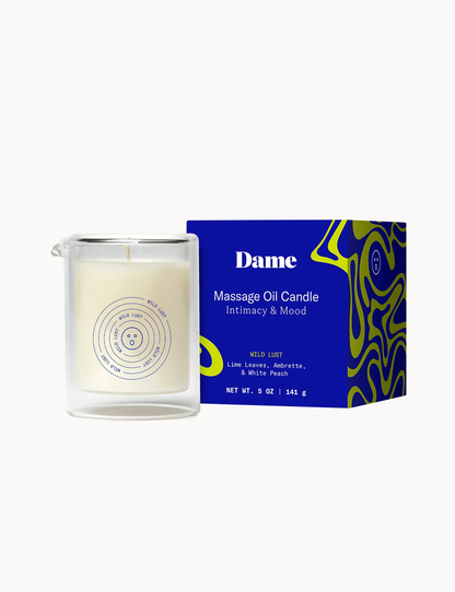 Massage Oil Candle by Dame
