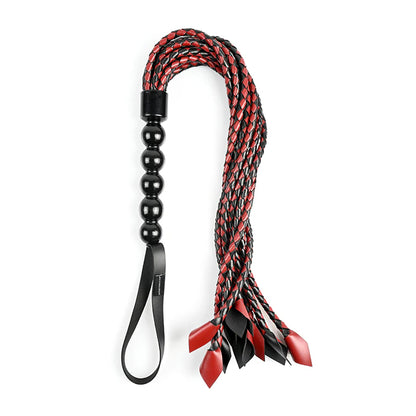 Saffron Braided Flogger by Sportsheets