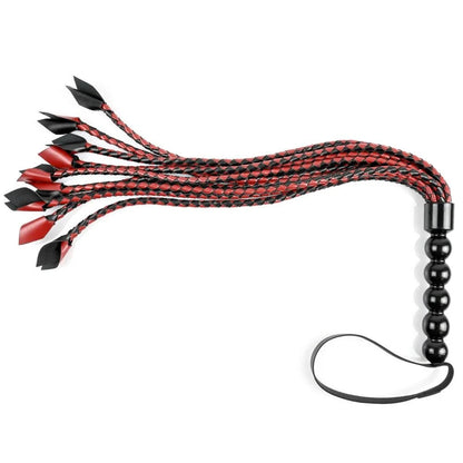 Saffron Braided Flogger by Sportsheets